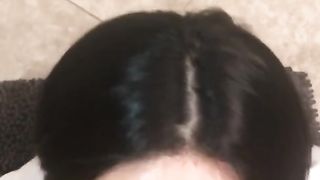 Busty Escort Dressed like Slutty Student Sucks my Dick - Roleplay