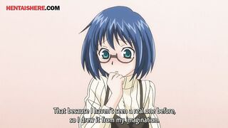 The Nerdy Girl with Huge Tits | Hentai Uncensored