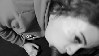 Teenage Cocksucker Skips School to Suck my Cock (Wifes Lil Sister)