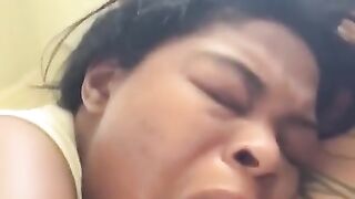 Co Work Laying next to my Dick so I Face Fuked her Unwanted