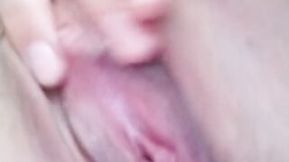 Girl Caresses herself before Arousal