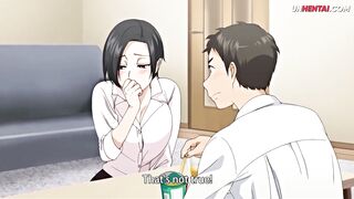 MILF with a Forked Tongue gives a Blowjob | Hentai