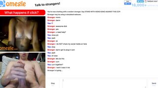 Mature Lady Fingered herself while Watching me Stroking for her