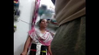 aunty watching bulge