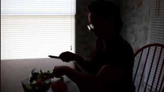 Naughty Auntie Cooks a Creampie for Nephew