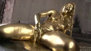 Kan Flower in Gold Powder Slave