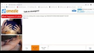 MILF in Omegle Mastrubating and Cums for me