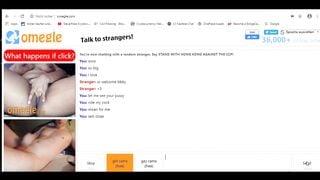 MILF in Omegle Mastrubating and Cums for me