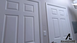 PAWG Bella Rolland Sucks her Step Brother Huge Cock!