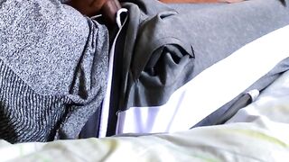 Stepfather Smokes with Stepdaughter and she Rubs his BBC