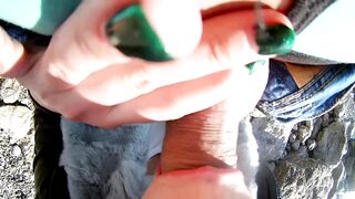 PUBLIC FPOV BLOWJOB - ROMANTIC WALK : FEMALE POV / FEMALE PERSPECTIVE