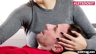 Kinky Inlaws - Daughter Joins in after Catching Mom Fucking - LETSDOEIT