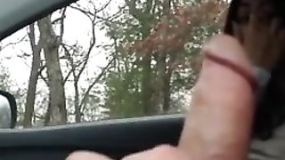 Hot Arab Girl Suck Dick in Car