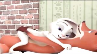 ZOOTOPIA TAKES COCKS EVERYWHERE. SHE LOVES IT.