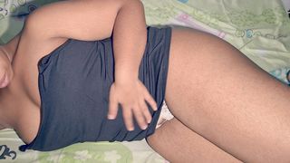 Waiting for a Horny Guy on my Bed