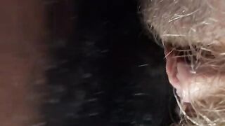 BBC Crackhead BJ Creampie in Abandoned Lot