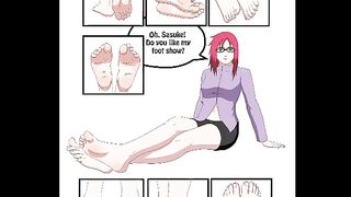 Naruto Girls Feet Jerk off Challenge (No Audio)