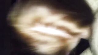 My BBW girlfriend having dessert