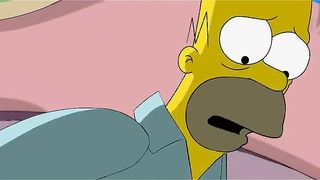 Simpsons porn video