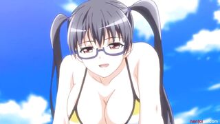 She got so horny in presence of the cock | Hentai Porn