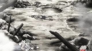 Monstrous bull gives a hard pounding to hot anime babe