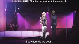 Nympho gangbang after fucking everyone with her friend | Anime hentai