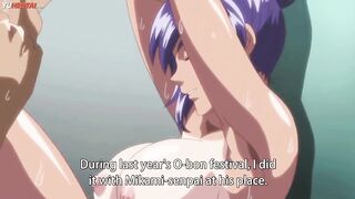 Teen with Big Tits does Blowjob and Cums | Hentai uncensored