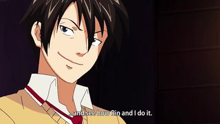 . Hentai uncensored. Busty Teen Fucks Her Neighbor With A Huge Cock