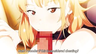 Busty mature fucks her lover until cumming | Hentai anime