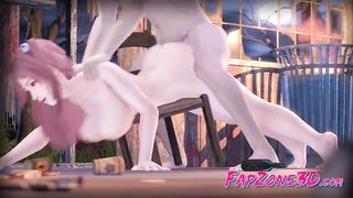 Dead or Alive Hot Honoka Enjoying a Big Dick - 3D Collection