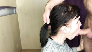 "ТОЛЬКО НЕ ГЛУБОКО Я ТЕБЯ НУ ЗАЙ" РУССКУЮ ШЛЮХУ ОТИМЕЛИ В РОТ ГОРЛОВОЙ МИНЕТ С РАЗГОВОРАМИ! 4К