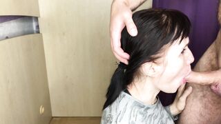 "ТОЛЬКО НЕ ГЛУБОКО Я ТЕБЯ НУ ЗАЙ" РУССКУЮ ШЛЮХУ ОТИМЕЛИ В РОТ ГОРЛОВОЙ МИНЕТ С РАЗГОВОРАМИ! 4К