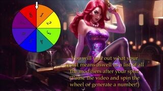 The Wheel of Mis(s)fortune (Hentai JOI/Optional Fetishes)