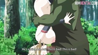 Busty nympho girls fuck with demons | Anime hentai