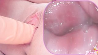 Pinkrose Upload Dildo Camera Deep inside my Pussy