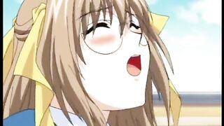 Hentai cutie gets licked and fucked