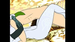 Link threesome Zelda & Midna & more bitches