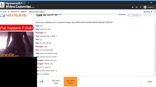 Omegle MILF of 32 Years Masturbates and Moans for me