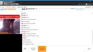 Omegle MILF of 32 Years Masturbates and Moans for me