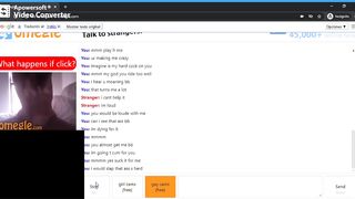 Omegle MILF of 32 Years Masturbates and Moans for me