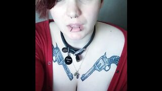 Chubby Redhead wants to be Covered in Cum