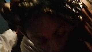 STRANGER GETS 10 MINUTE BLOWJOB IN PUBLIC PARKING GARAGE