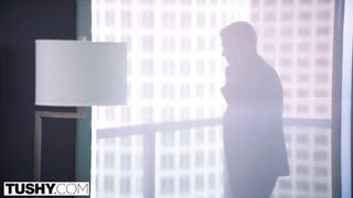 TUSHY - she Finally has a Reason to be Gaped at Work