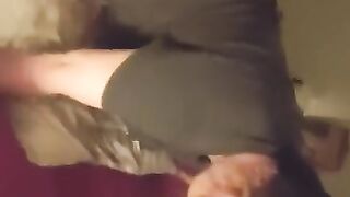 My best Friend being a Horny Slut and Fucking our Roommate