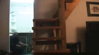 Sexy Blonde Sexual Seduces Workman Homemade Spycam