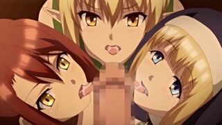 Nymphomaniacs have an Orgy | Anime Hentai