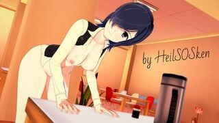 Tokyo Ghoul: Touka Kirishima GETS FUCKED IN a CAFE (3D Hentai)