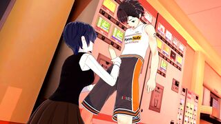 Tokyo Ghoul: Touka Kirishima GETS FUCKED IN a CAFE (3D Hentai)