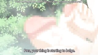 Big Lesbian Boobs make Lesbian Orgy | Anime Hentai