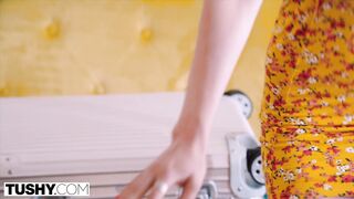 TUSHY - she found the Perfect Place to get Gaped by her Boss